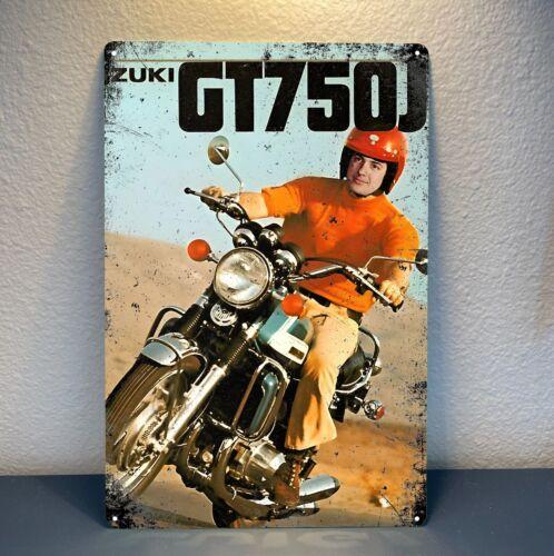 Gt750j Motorcycle Metal Poster  Collectable Tin Sign 20x30cmaluminum 20x30cm（7.8x11.8inch）