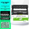 DeYin Compatible Toner Cartridge & Drum Unit for Lenovo LT2451 Series