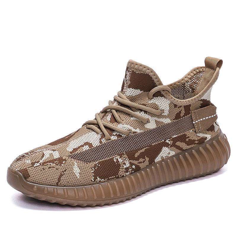 "Chaussures de Sport Respirantes pour Homme - Grande Taille 350, Running Flyknit, Baskets Polyvalentes en Mesh"