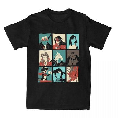 SALE Final Fantasy Seven VII 7 Men Women's T Shirts GAME Stuff Novelty Tee Shirt Unisex T-Shirt