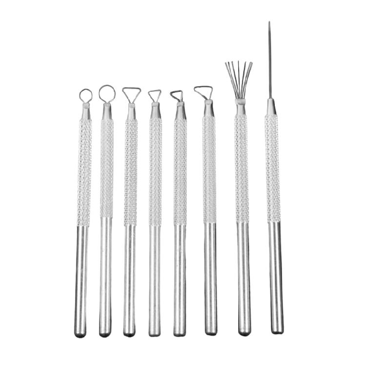 8Pieces Clay Pottery Wire Cutter Tool Clay Sculpting Tool Ceramic Clay Carving Clay Modeling Tool 1