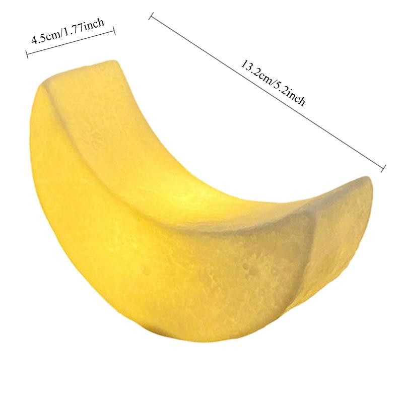 Kreatives LED Cartoon Nachtlicht 3AA Batterie Mond Stern Ornament für Schlafzimmer Nachttische Dekorative Atmosphäre Nachtlicht als Geschenk