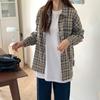 White Bottom Shirt with Student Top White Autumn New Long-sleeved T-shirt for Women Loose