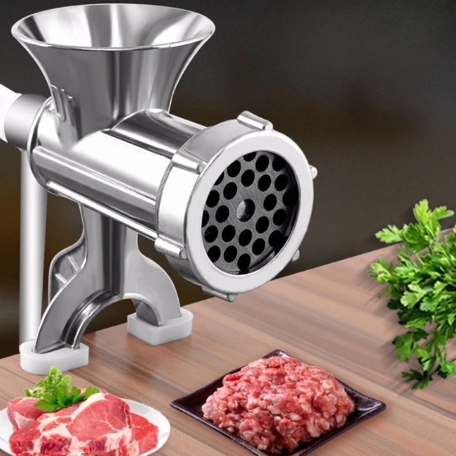 Household Hand-cranked Sausage Machine Meat Grinder Dumpling Stuffing Vegetable Mince Meat Grinder Homemade Sausage Machine
