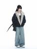 Women's & Men's High-End Retro Mountain Eagle Fur Collar Hooded Winter Coat