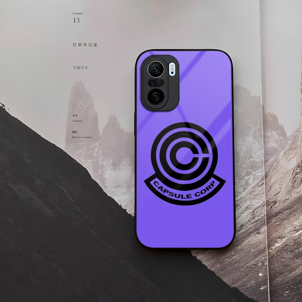 Capsule Corp Skullies Phone Case Tempered Glass For Xiaomi 15 14 12 Lite Pro 13 11t Lite POCO M6 M5 X6 X5 X3 F5 F6 Pro Cover