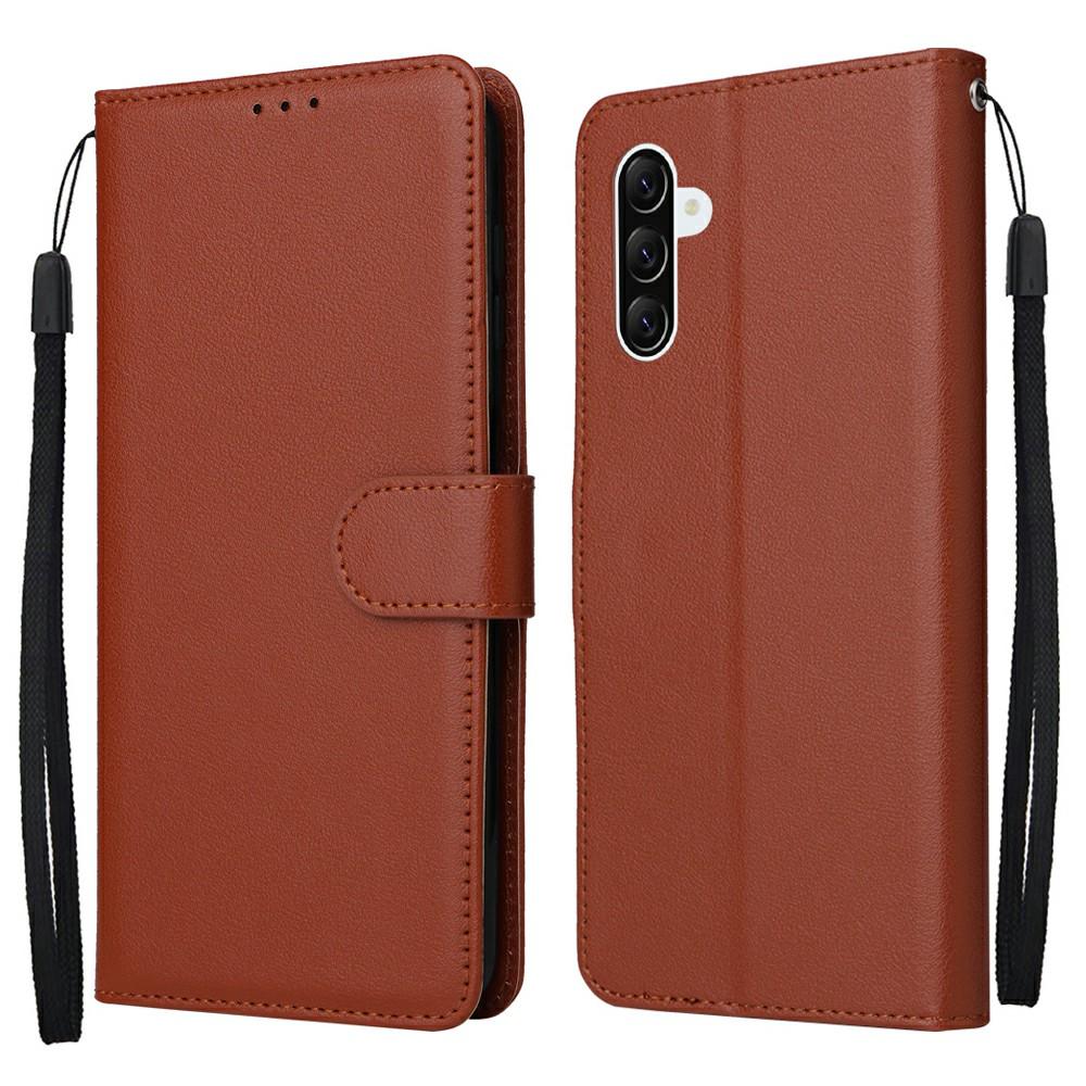 For Samsung Galaxy A37 5G Case Wallet Stand PU Leather Phone Cover with Wrist Strap