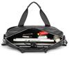 Men's Genuine Leather 15" Laptop Briefcase & Crossbody Shoulder Bag