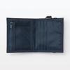 muji polyester travel wallet navy approx. 11 x 9.5cm ohg83a3s