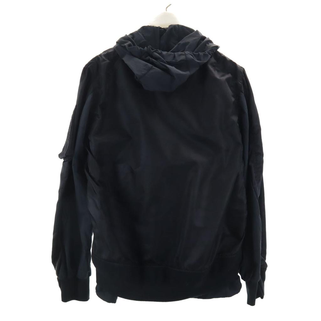 Nike 21AW Sacai Sacai Collaboration Layered Nylon Jacket S Black Men's Used