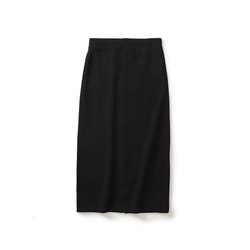 Kaslead Quick-Drying Casual Slit Long Skirt
