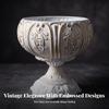 Decorative Pedestal Vase Vintage with Ornate Vessel Traditional