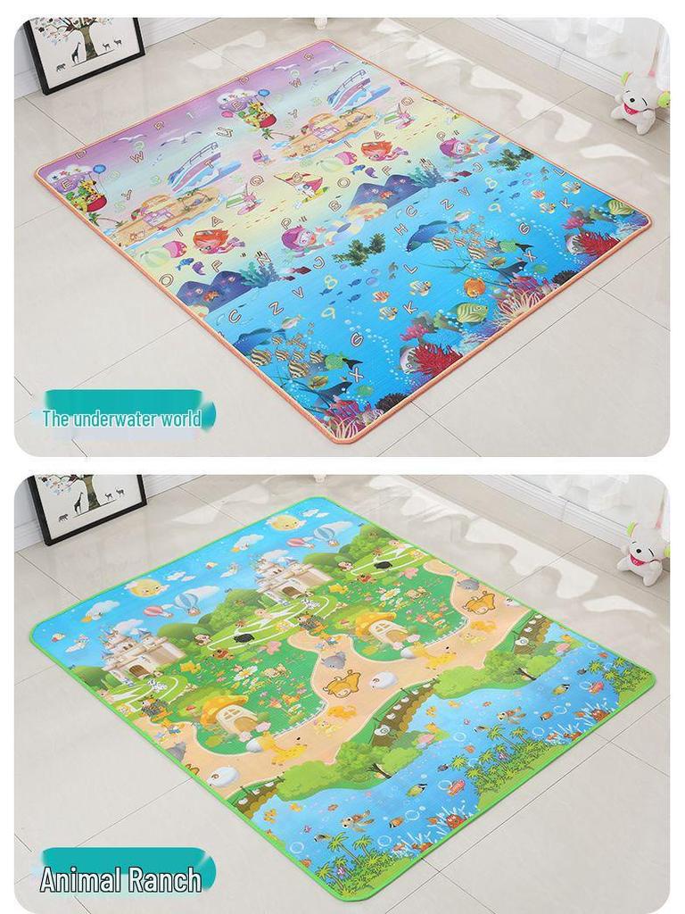 Thickened Waterproof Foam Baby Crawling Mat - Cold-Proof, Anti-Fall, Indoor/Outdoor Use