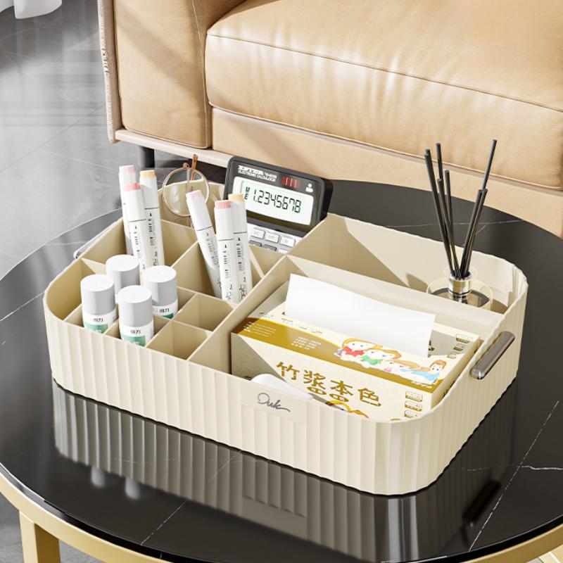 Household Cosmetics Storage Box, Lipstick And Skincare Shelf, Desktop Makeup Box, Dressing Table And Bathroom Suitable