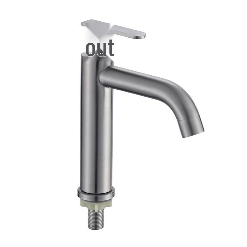 

TLXT 304 Stainless Steel Single Cold Basin Faucet