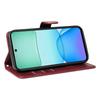 For Xiaomi Redmi 13 5G/13 4G Anti-Scratch Phone Case Imprinted Line PU Leather Cover Wallet with Wrist Strap