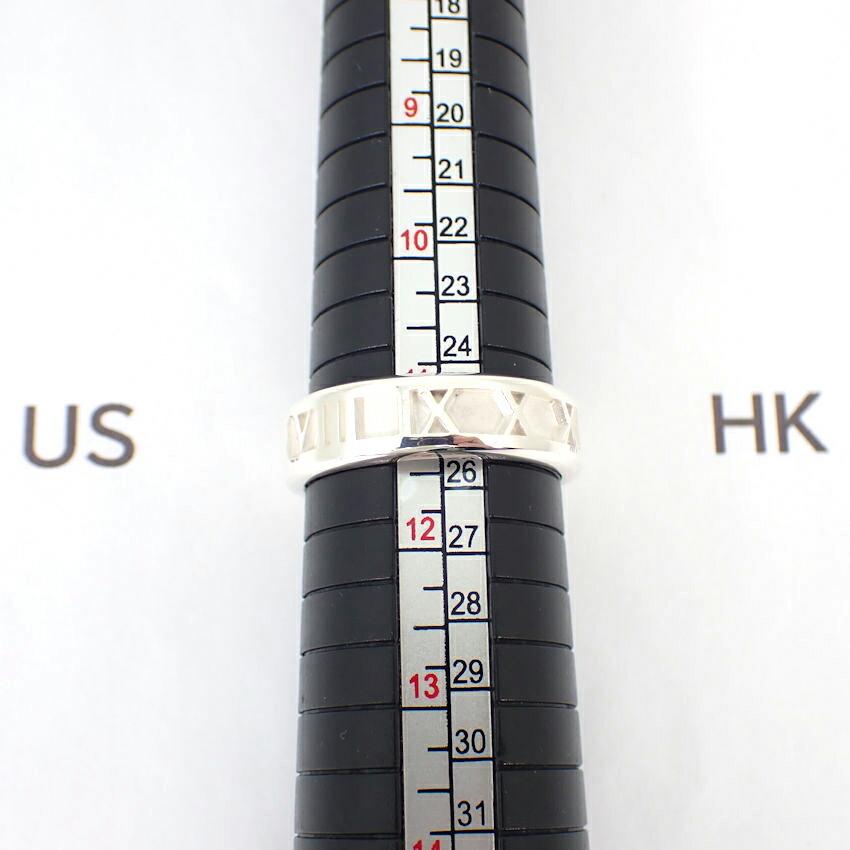 [Used] TIFFANY 925 Atlas Ring / Size 24 / J64-4