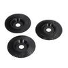3Pcs Wood Carving Disc Set Carbon Steel Plane Slope Arc Wood Grinding Wheel for Angle Grinder 125mm
