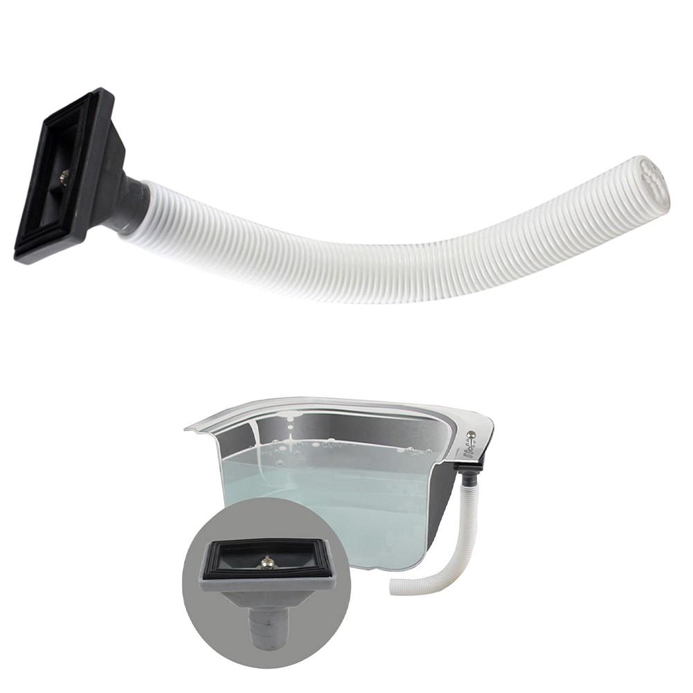 Estetický a funkční šedý odtokový doplněk pro váš kuchyňský dřez