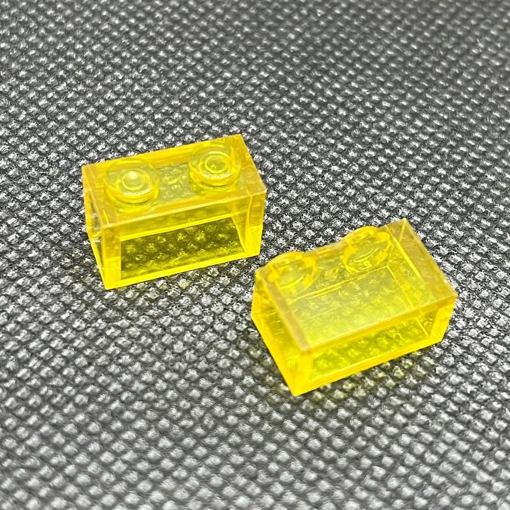 40PCS Thick 1x2 Dots Bricks DIY Building Blocks Figures Educational Creative Size Compatible with 3004 ABS Toys for Children