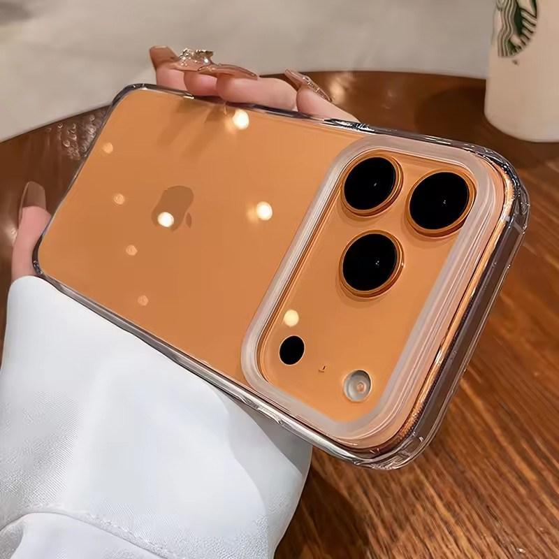 

Прозрачный гибридный чехол из ПК и ТПУ с Magsafe для iPhone 17 16 Pro Max 17Pro 16Pro, прозрачная магнитная беспроводная зарядка, ультратонкая накладка iPhone 16 Plus