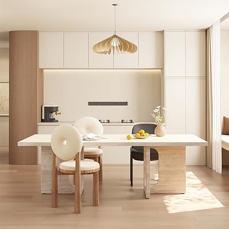 1 Pc Rectangular Solid - colour Table Runner:Eco - leather,Oil - resistant,Water-resistant, Anti - scald,Non - washable, Exudes Light Luxury Aesthetic