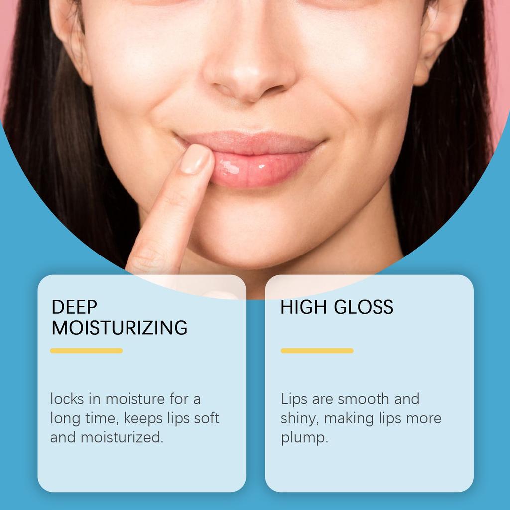 Plumping Lip Oil  Exquisite Portable Lip Balm Moisturizing Lip Balm Lip Care Lip Oil For Women  4ml