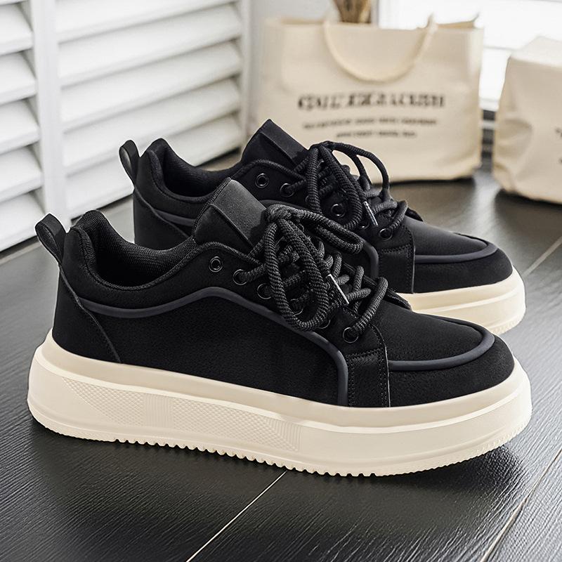Autumn board shoes new outdoor leisure sports teenagers height-increasing platform shoes