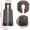 Amelity 4 Pack Car Purse Hook, Car Hooks For Purses And Bags Cute, Headrest Hooks For Car (Grey-4 Pack)