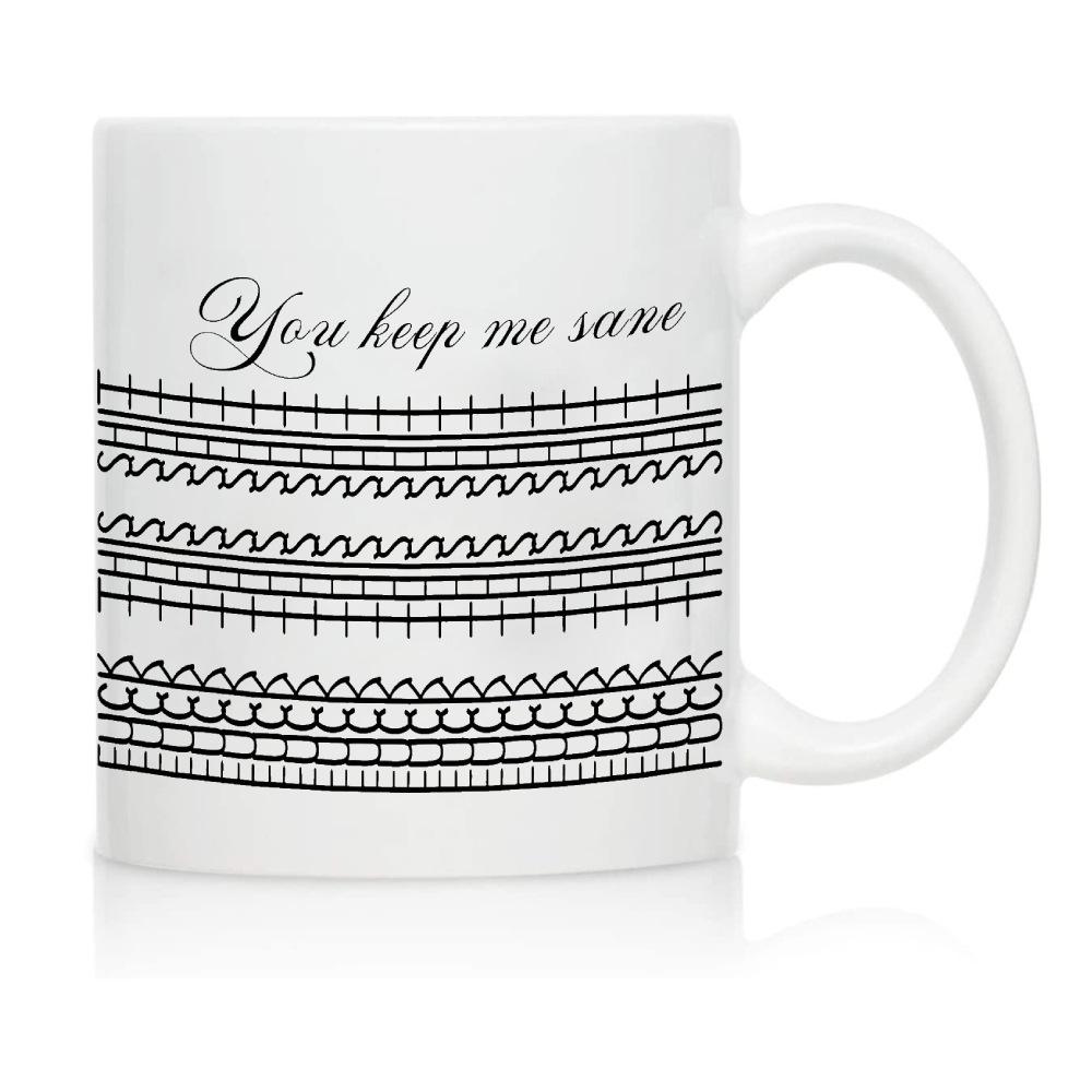 11oz Ceramic Heat Transfer Mug with Custom Logo - Perfect Gift for Dad