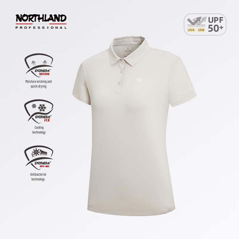 NORTHLAND Women's Shali Lapel Short Sleeve T-Shirt