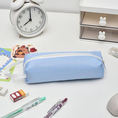 Hochwertiges japanisches Stifteetui: Frische Schreibwarentasche mit großem Fassungsvermögen