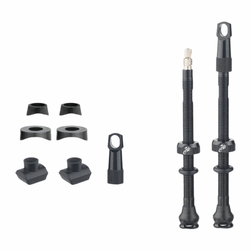 40/50/65/80mm Fahrrad Tubeless Reifenventil F/V Nippel Abnehmbarer Messingkern Fahrradreifenventile Carbonfelge Presta Ventile