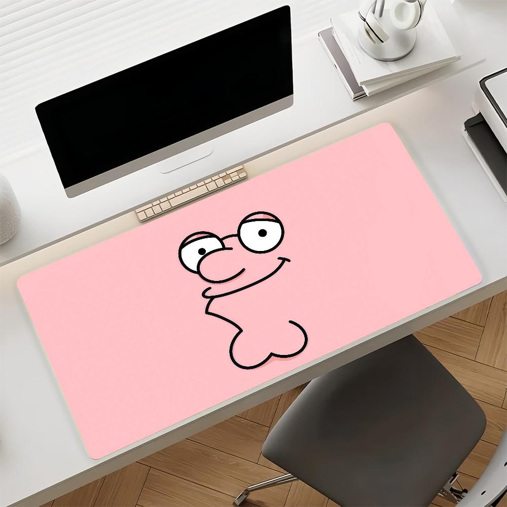 Cartoon FFamily Guy Mouse Pad Nonslip Rubber Computer Mat Gamer Balance Decoracion Deskmat Laptop Office Large