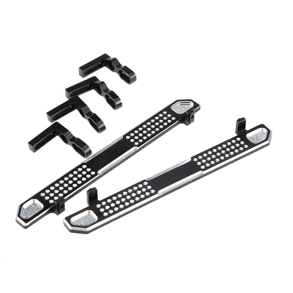 Side Metal Aluminium Alloy Pedal Plate Footplate Spare Parts for Traxxas TRX 4 1:10 RC Car