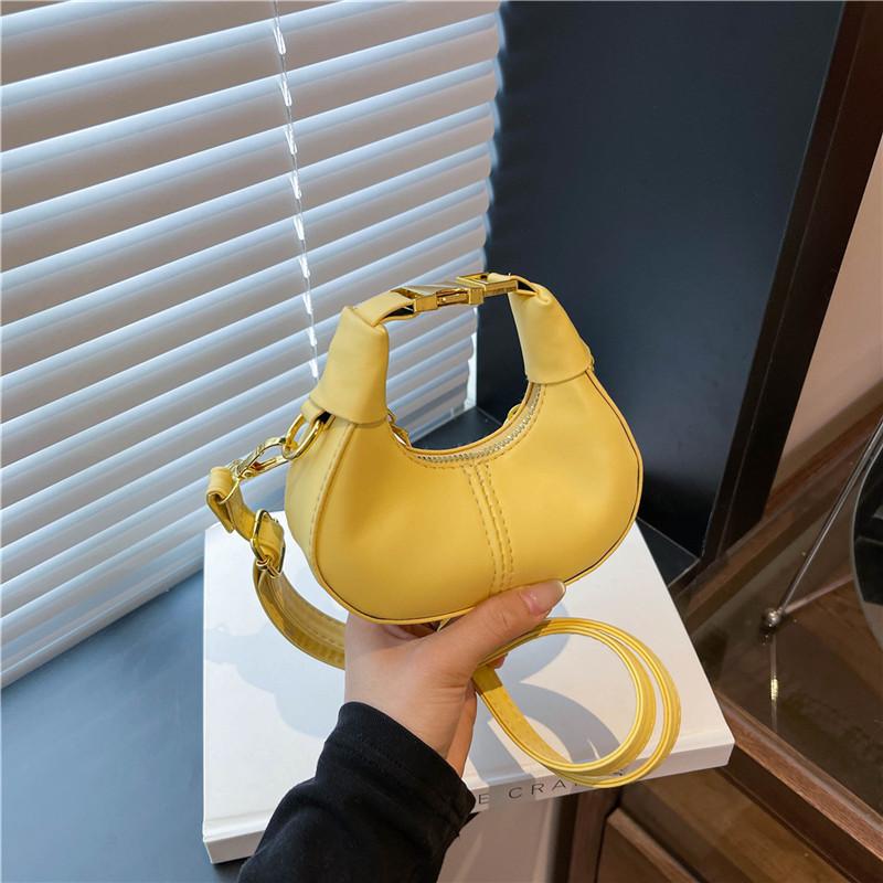 Niche Design Mini Dumpling Bag Women's 2025 Spring New Trendy and Versatile High-end Shoulder Messenger Bag