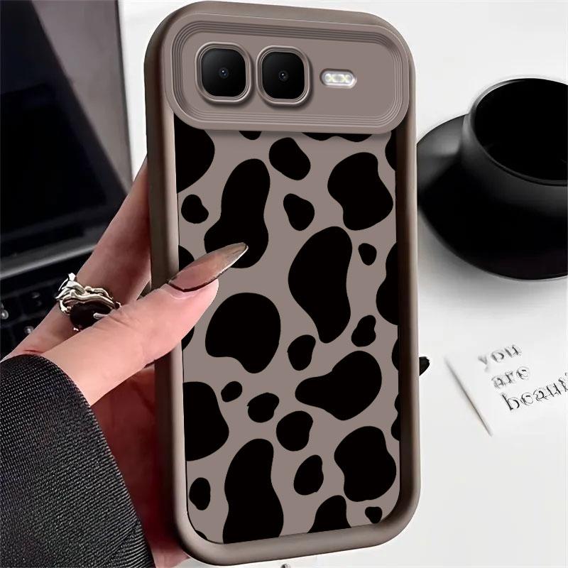 For Infinix Smart 10 Plus /Smart 10 HD 10HD 10PLUS Case Protect Leopard Print Pattern Silicone Soft Phone Case Matte Back Cover