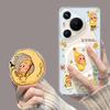 Applicable To Huawei Pura90promax Mobile Phone Case P80 Cloud Doll 70ultra Magnetic Suction 90 with Bracket 80 Sets