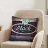 T-Truck Car M-MACKs Logo Pillow Covers Cartoon Sofa Decorative Home Double-sided Printing Short Plush Cute Cushion Cover