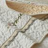 Beige Embroidery Four Seasons Cotton Sofa Cushion Korean Non-Slip Padded Cotton Sofa Cushion Cloth Sofa Towel Pure Cotton Bay Window Mat