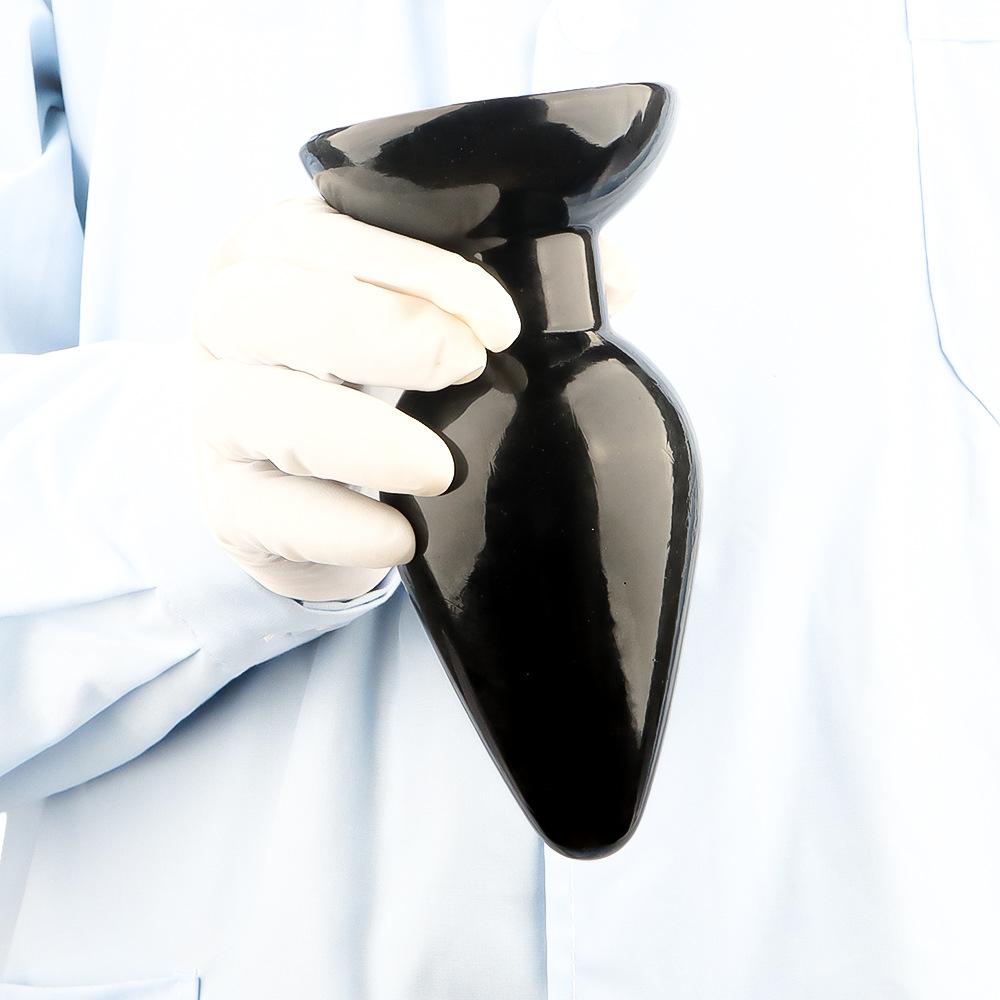 Big Butt Plug Sex Toys  Anal Dildos Black Penis PVC Realistic Dick Fisting Pegging