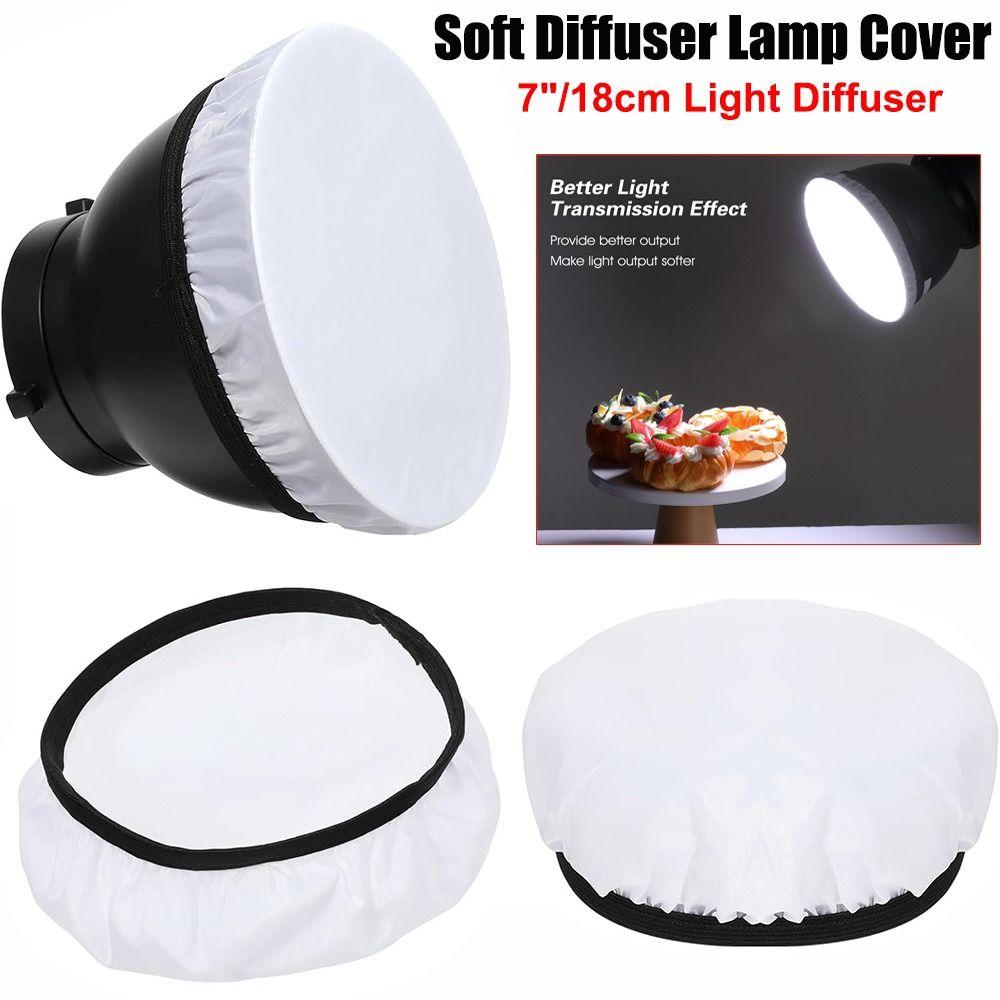 White Soft Light Diffuser Sock Standard Diffuser Cloth New Diffuser Shade Dish