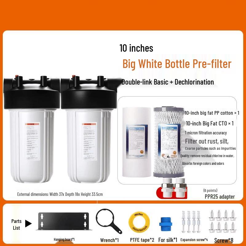 LISM 10-inch Dual-Stage Pre-filter Water Purifier