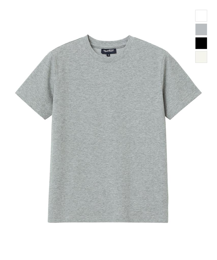 Nuateuseutyudio Women'S Solid Short Sleeve T-Shirt_4Colors