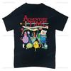 Funny Cartoon Printing T Shirt Adventure Time Cotton T Shirt for Men and Women Casual Wear Classic Anime Graphic Man's T Shirts