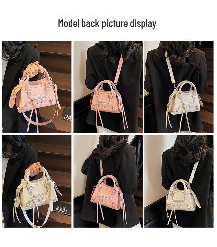 2025 Άνοιξη Χειροποίητη Τσάντα Χιαστί με Ρετρό Τρουκς: Γλυκιά & Πικάντικη Τσάντα Ώμου για Μοντέρνες Γυναίκες