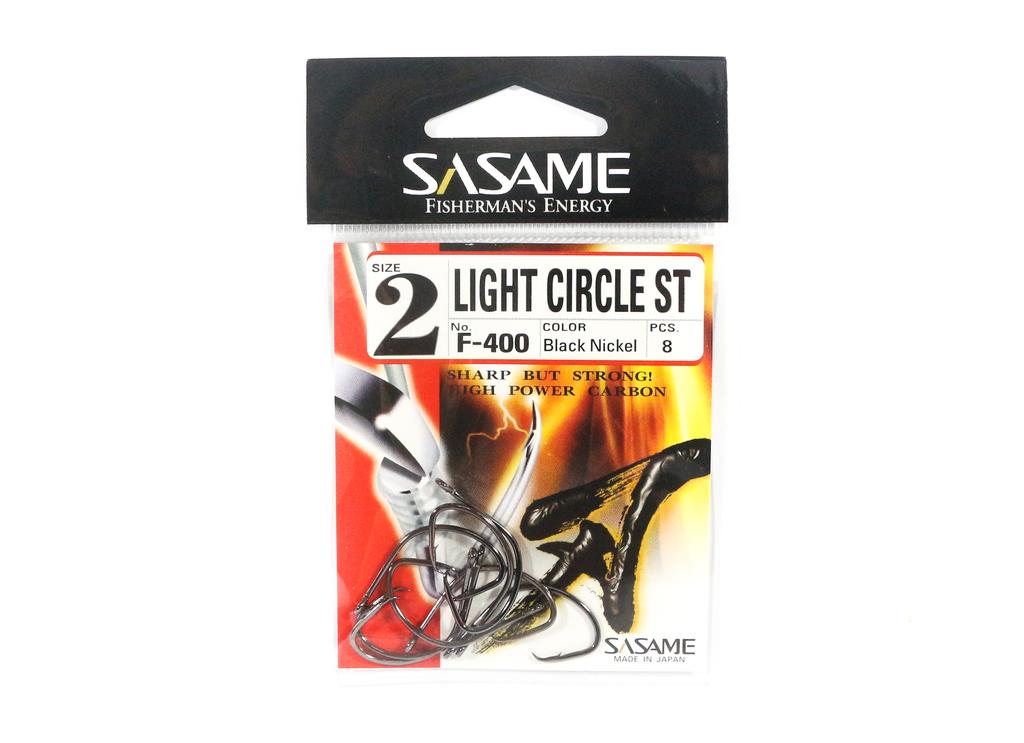 Sasame F-400 Light Circle ST Bait Hook Size 2 (4584)