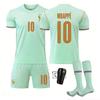 2026 World Cup France Away Green Soccer Jersey No.10 Mbappe Fan Edition