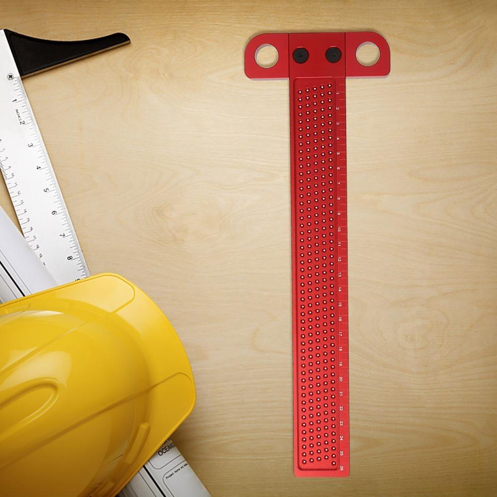 260MM T Type Square Ruler Aluminum Alloy Carpentry Marking Tool Construction Projects