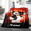Custom Name Gremlins Theme Printed Blanket - Perfect for Couch, Bed, Travel & Outdoor Use | Machine Washable, Cozy & Durable.